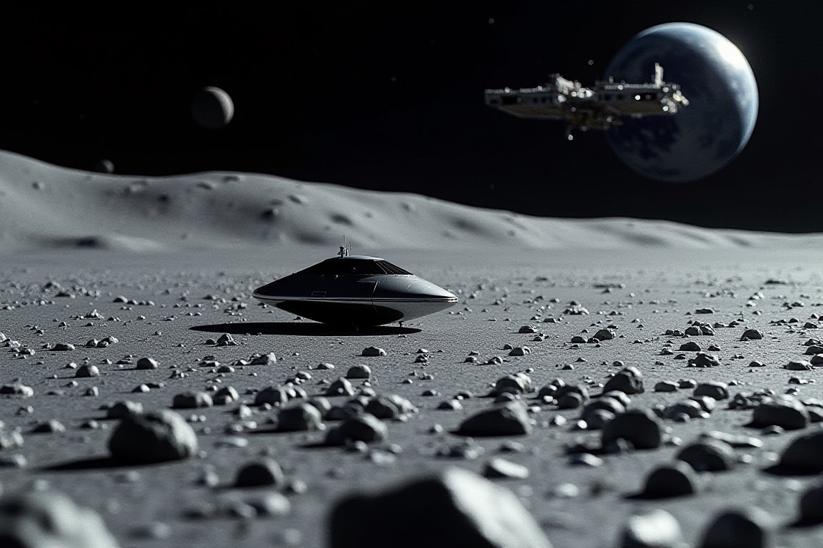 Lunar space hotel